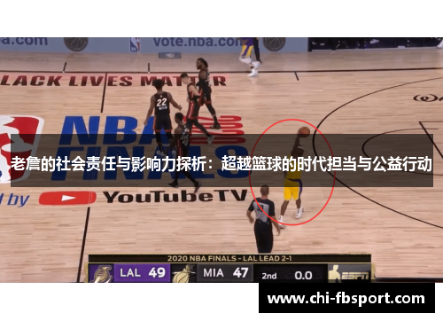 老詹的社会责任与影响力探析：超越篮球的时代担当与公益行动