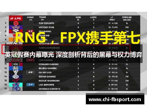 英冠假赛内幕曝光 深度剖析背后的黑幕与权力博弈 英冠假赛内幕曝光 深度剖析背后的黑幕与权力博弈